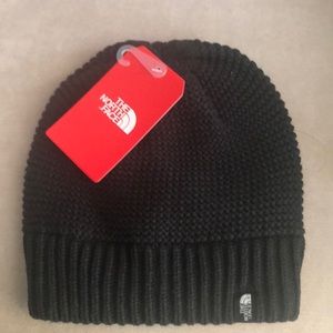 The North Face black beanie NWT